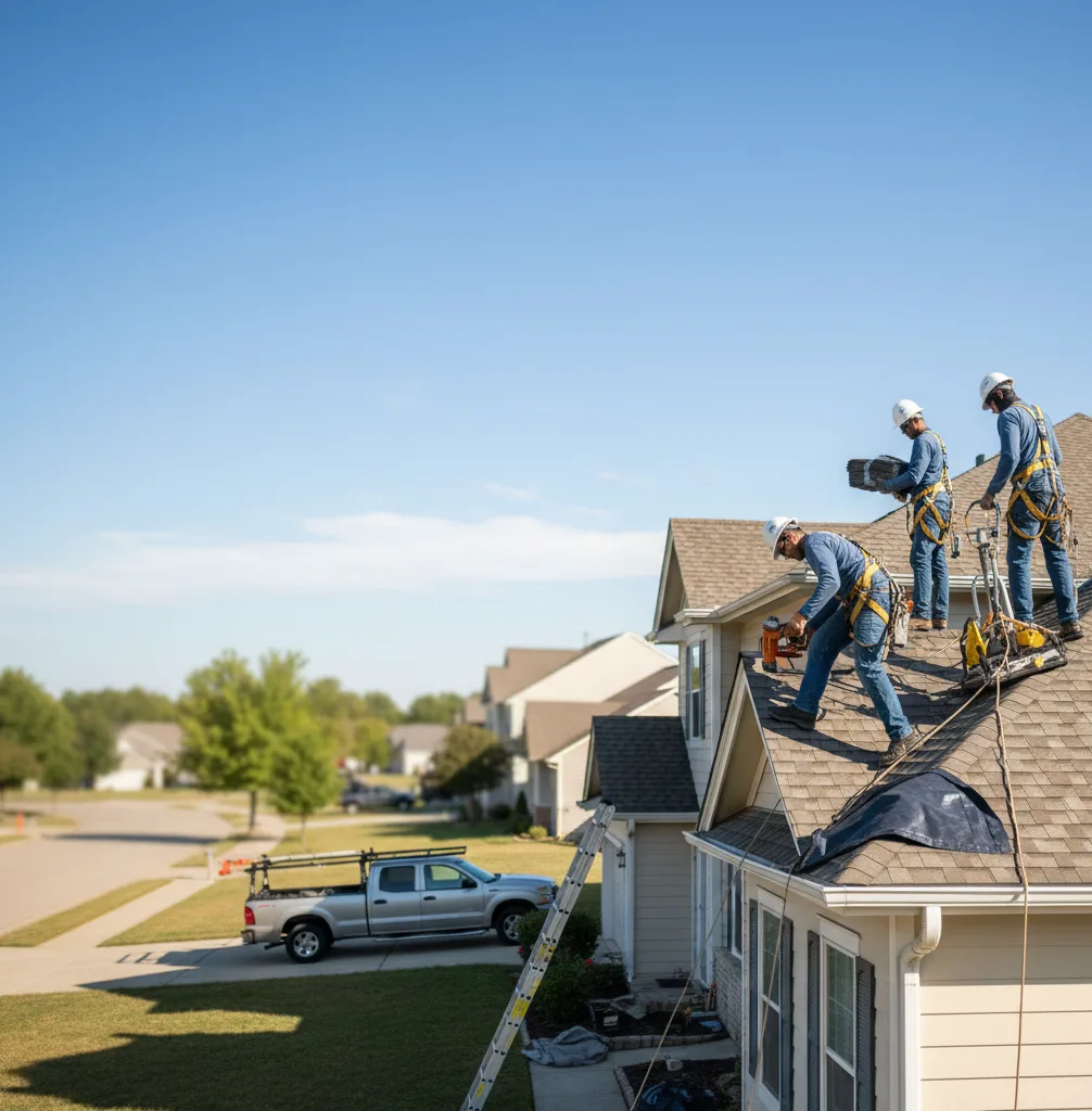 Storm Damage Repair in North Kansas City, MO